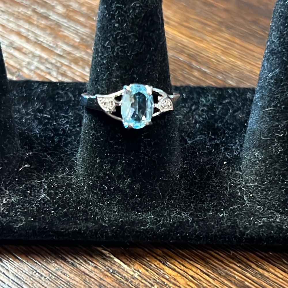 Natural Blue Topaz 925